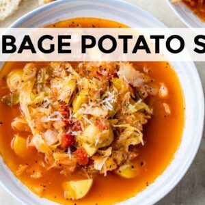 CABBAGE SOUP | better than the cabbage soup diet recipe