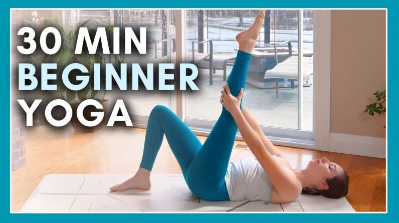 30 min Beginner Yoga - Gentle Stretch & Flow Yoga